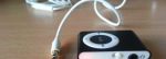 Čiernobiely MP3 Prehrávač Štýl iPod Suffle - nový
